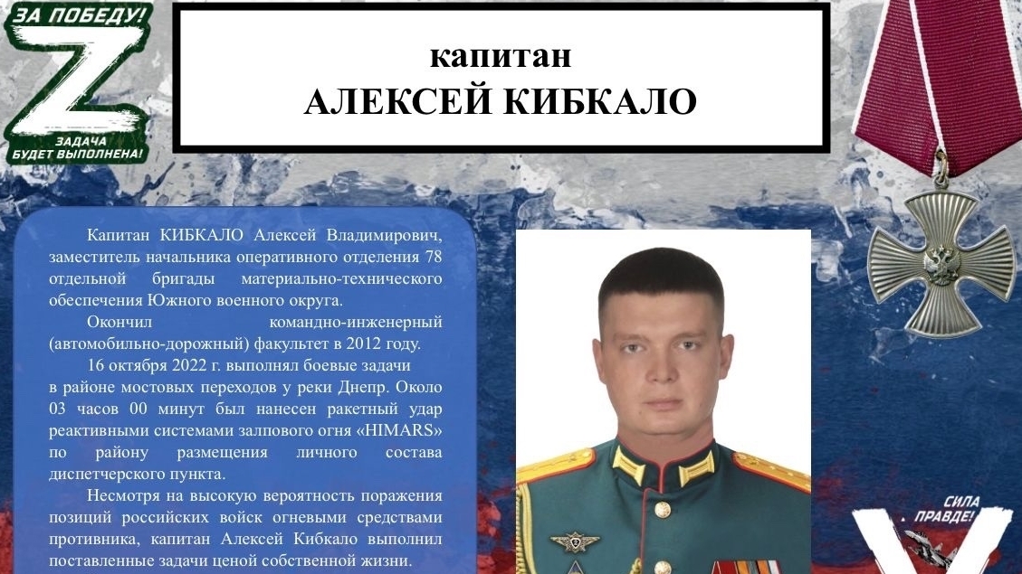 Кибкало Алексей Владимирович  